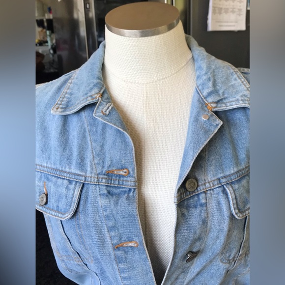 PS Gitano Western Style Denim Button Vest Size M - Picture 3 of 7